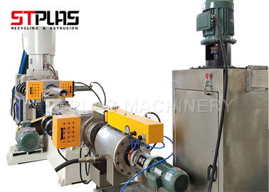 Máquina de granulagem plástica da extrusora de único parafuso para o material do PE dos PP